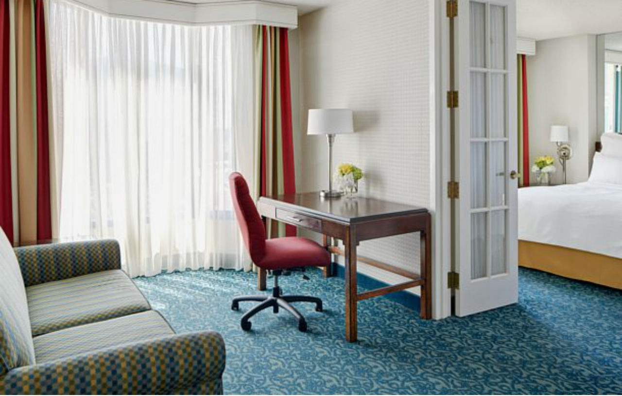 Hotel Costa Mesa Marriott Esterno foto